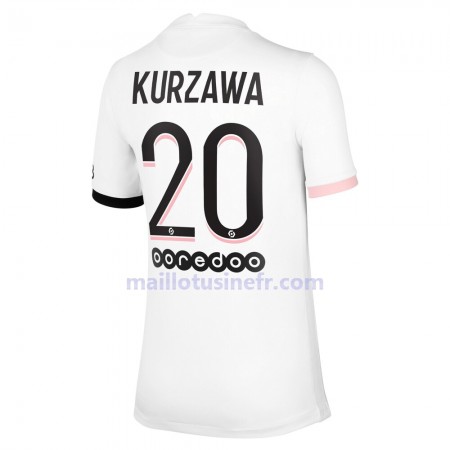 Maillot de Foot Paris Saint-Germain Layvin Kurzawa 20 Extérieur 2021-22